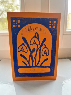 Osterblumen Karte